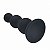 Plug Escalonado em Silicone  7,5cm x 2,7cm - 7911 - Imagem 1