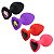 Plug Anal de Silicone com Pedra P - 7205 - Imagem 1