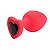 Plug Anal de Silicone com Pedra P - 7205 - Imagem 2