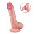 Dildo Super Realístico Dupla Camada com Ventosa 17,5 X 3,7 cm - 7979 - Imagem 1