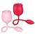Vibrador sugador formato de Rosa com 9 Vibrações - 7074 - Imagem 2