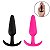 Plug Anal Cônico em Silicone 8,5x2,1 cm - 8625 - Imagem 1