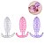 Plug Anal em Silicone com Textura de Bolinha 9x3 cm - 8451 - Imagem 1
