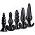 Kit com 5 Plugs anal - 8392 - Imagem 2