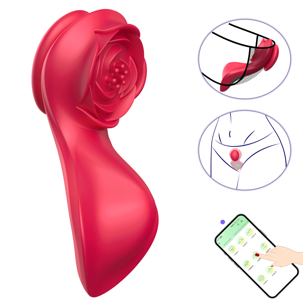 Vibrador Calcinha Paraty Silicone 7 Modos - Controle APP Longa Distância - 9080 - Imagem 9