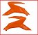 CARENAGEM DO FAROL XRE 190 LARANJA PEROLIZADO (LAT) 2016/2018 TORK & - Imagem 1