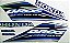 KIT DE FAIXAS NXR 125 AZUL 2005 ES k - Imagem 1