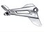 SUPORTE PEDALEIRA TRAS TITAN 150 DIR 2004/2008 & - Imagem 1