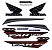 KIT DE FAIXAS FAN 125 PRATA 2015 ES/ESD -k - Imagem 1