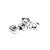 PORCA COROA YBR/FT/RD/CRYP -07 TRIL UNIDADE K - Imagem 1
