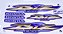 KIT DE FAIXAS C-100 BIZ AZUL 2003 KS- k - Imagem 1