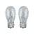 LAMPADA DO PISCA 12W10 BIZ 125 TITAN 2000 ESMAGADA CRISTAL J - Imagem 1