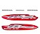 KIT DE FAIXAS BIZ 125 VERM 2008 KS -k - Imagem 1