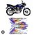 KIT DE FAIXAS CBX 200 AZUL 2001 v - Imagem 1