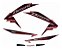 KIT DE FAIXAS NXR 150 VERM 2011 ESD J - Imagem 1