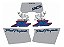 KIT DE FAIXAS XLS 125 94 PRETA - Imagem 1