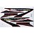 KIT DE FAIXAS XR 250 VERM 2008 k - Imagem 1