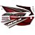 KIT DE FAIXAS FALCON VERM 2008 & w - Imagem 1