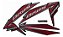 KIT DE FAIXAS NXR 150 PRETA 2010 ESD k TM1246 - Imagem 1