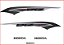 KIT DE FAIXAS BIZ 125 BRANCA 2013 EX -k - Imagem 1