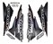 KIT DE FAIXAS CBX 200 PRETO 2002 - Imagem 1
