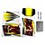KIT DE FAIXAS XR 200 PRETO 2000 k - Imagem 1