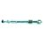 EIXO QUADRO ELASTICO COMPLETO CBX 250/CB 300 C/Rolamento reggio) - Imagem 1