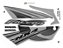 KIT DE FAIXAS FALCON PRATA 2008 w - Imagem 1