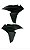 ABA DO TANQUE XRE 300 SUP PRETO INJETADO 2013/2015 & - Imagem 1