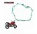 JUNTA TAMPA LAT DIR CB 250 TWISTER 2016/CRF 250F k - Imagem 1