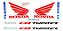 KIT DE FAIXAS CB 250 TWISTER BRANCA 2016 w - Imagem 1