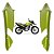 KIT RABETA XRE 300 VERDE 2012 w - Imagem 1