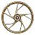 RODA SPORTIVA TITAN 160 EX/ TITAN 1502014/2015 ESD 5P DOURADA FREIO DISCO SCUD w - Imagem 1