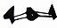 SUPORTE ABA DO TANQUE CB 300 2010/2012 (TORK) w - Imagem 1