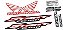 KIT DE FAIXAS CG 160 START VERM 2022/23 J - Imagem 1