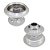 CUBO RODA TRAS XTZ 125 37910 (FABRECK)w - Imagem 1