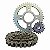 KIT DE TRANS TITAN 150 2004/2015/FAN 150 43D/16D/428X118L C/RETENTOR SCUD J - Imagem 1