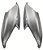 ABA DO TANQUE FAN 160 PRATA 2023 IRON NAIL (paramotos) j - Imagem 1