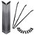 RAIO TRAS CROMADO XR 250 TORNADO 4MM k - Imagem 1