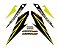 KIT DE FAIXAS NXR 150 AMARELO 2008 KS k - Imagem 1