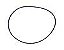ORING TAMPA ESDQ INTERNA CARCAÇA DO MOTOR N MAX 160 (135,00 X 2,50 K) - Imagem 1
