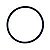 ORING FILTRO DE OLEO FACTOR 125 2017/ FAZER 150 D. 63,50 X 3,53 N70 TPA w - Imagem 1
