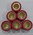 ROLETE CONTRA PESO PCX 150 2016/18 (6 PECAS) J - Imagem 1