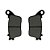 PASTILHA DE FREIO TRAS CBR 600 RR HORNET S/ABS 08/...-CB 600 HORNET 07/...-CBR 600 RR ABS 09/..SEMI-METALICA J. - Imagem 1