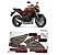 KIT DE FAIXAS CB 600 HORNET VERM 2014 J - Imagem 1