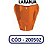 BOLHA CARENAGEM XT 660 LARANJA 2005/2018 J - Imagem 1