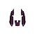 KIT RABETA YBR 125 ROXO 2004 K/E/ED J - Imagem 1