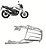 BAGAGEIRO FAZER 250 CROMADO (TORK) J - Imagem 1