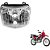 BLOCO OPTICO NXR 150 2009/2012/ NXR 125 2009/13 P/ LAMPADA H4 04081 - Imagem 1