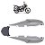 KIT RABETA TITAN 150 CINZA 2015/FAN 150/FAN 160 2016 j - Imagem 1